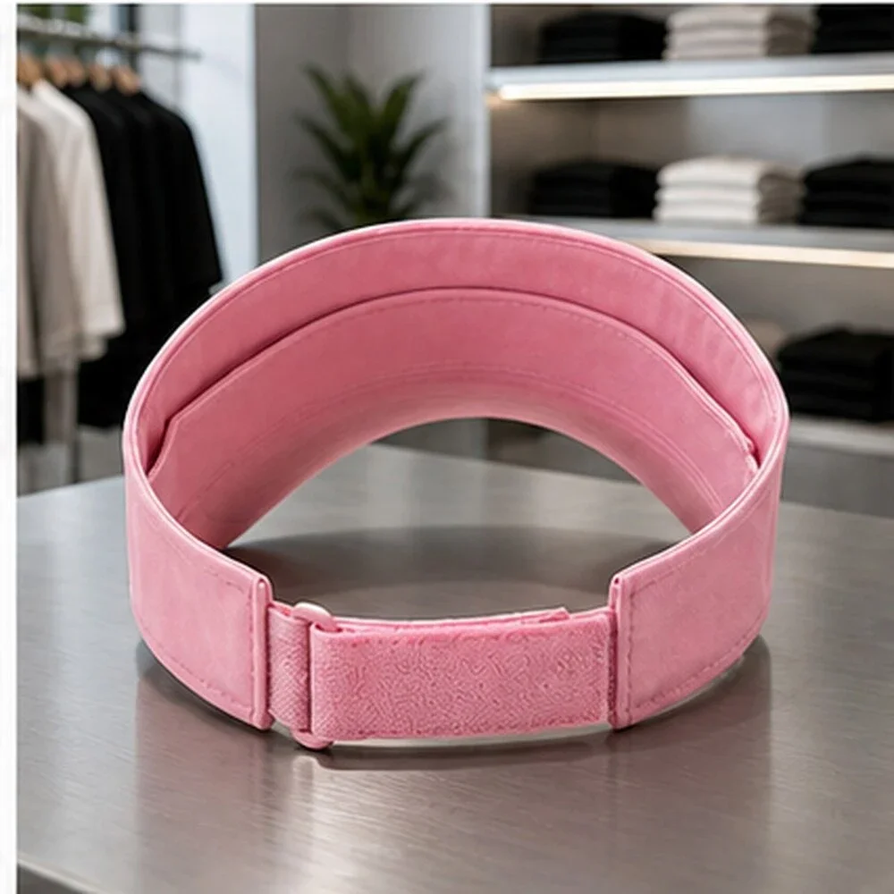 ALO Yoga Pink Running Open Top Visor Hat NWT